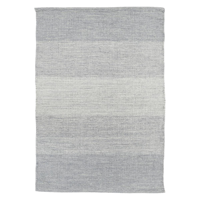 Tapis salon et chambre tissé en coton motif faux uni FINA