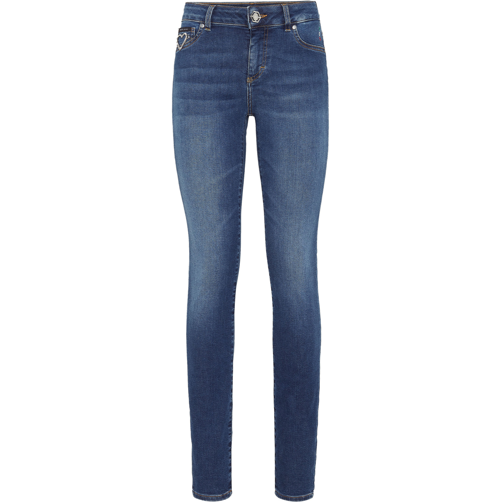 PHILIPP PLEIN Jeggings HEART