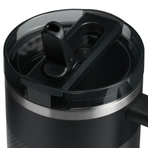 Botella de agua Isotermica - 1,18L - QUENCHER® PROTOUR FLIP STRAW TUMBLER - Black Fade