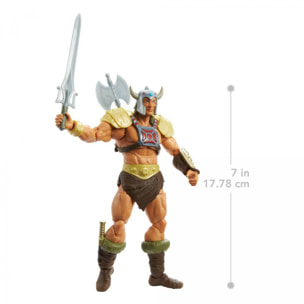 Masters Of The Universe New Eternia Masterverse Action Figura 2022 Viking He-man 18 Cm Mattel