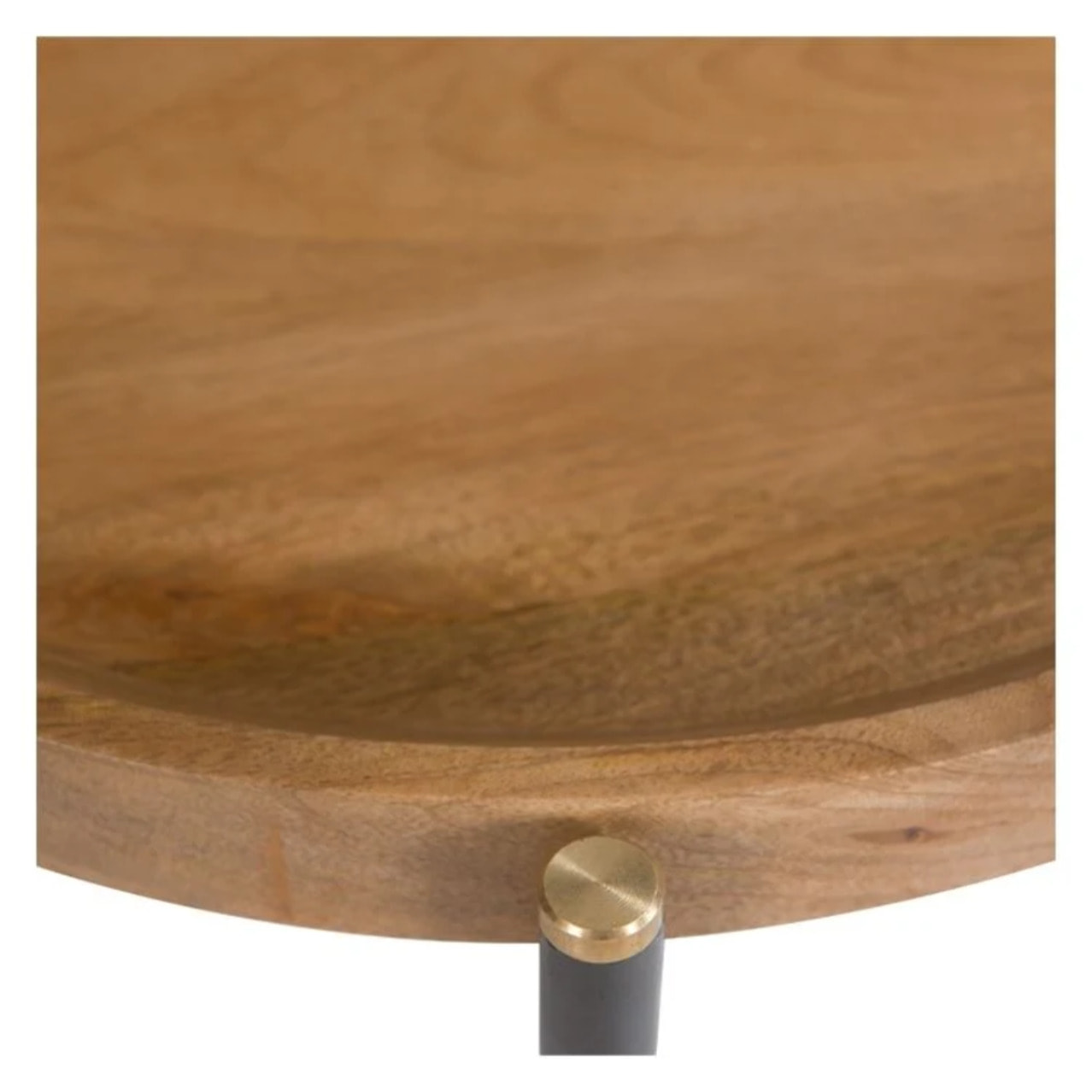 Table d'appoint ronde en bois D49 cm - Carter