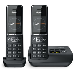 Téléphone sans fil GIGASET COMFORT 550A DUO NOIR