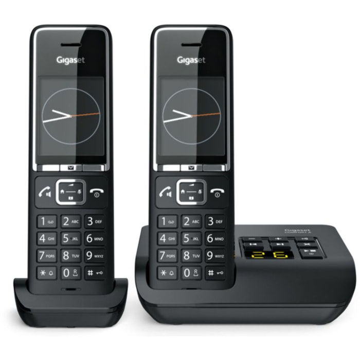 Téléphone sans fil GIGASET COMFORT 550A DUO NOIR