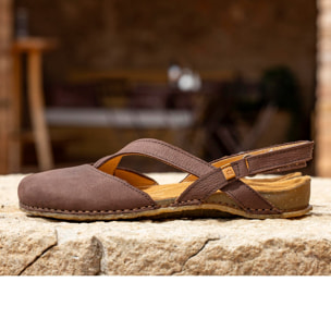 Sandalias N5813 NOBUCK LAVADO CREAM/PANGLAO color Cream