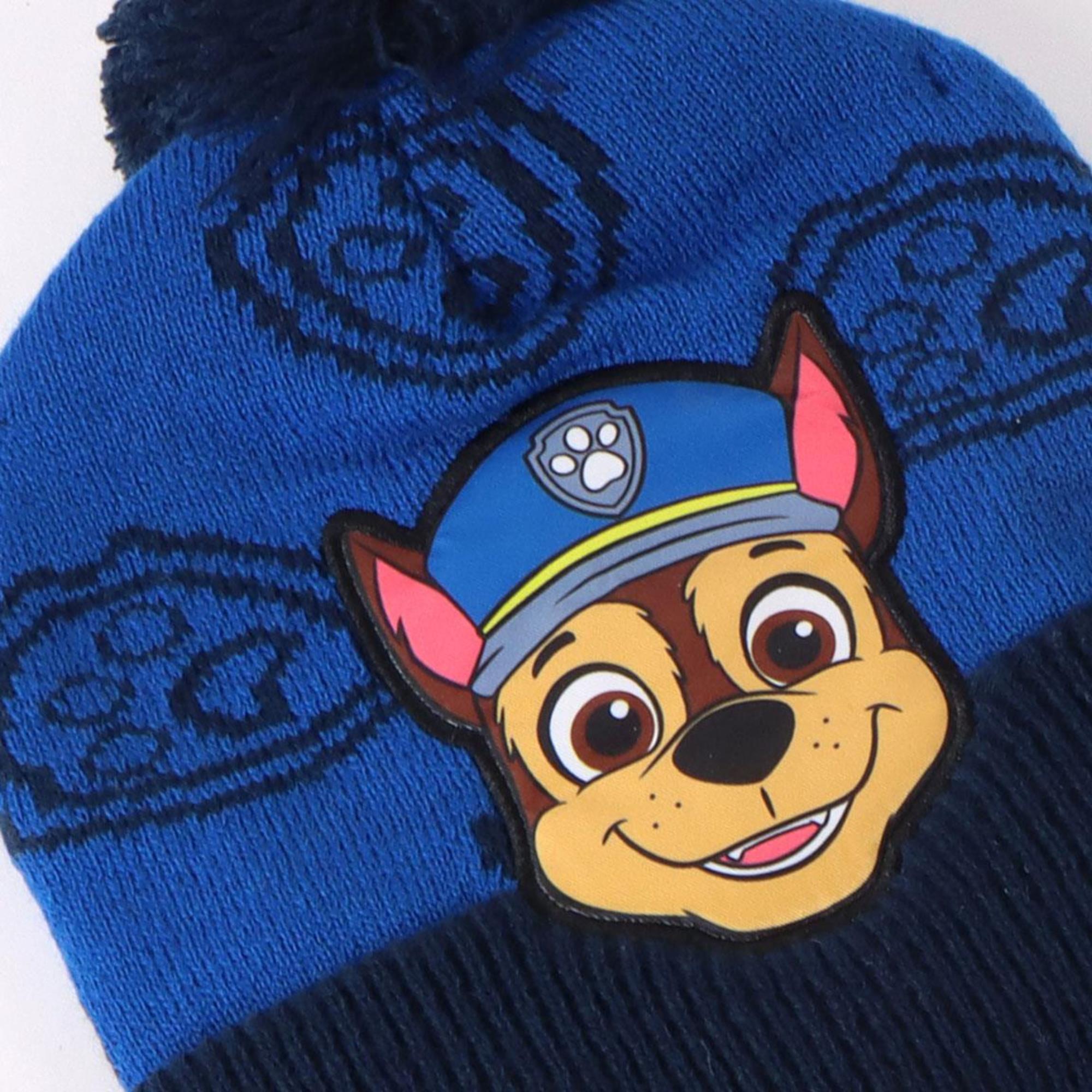 Conjunto gorro, guantes y tubo de cuello infantil "Paw Patrol"