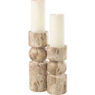 J-Line bougeoir - beige - large