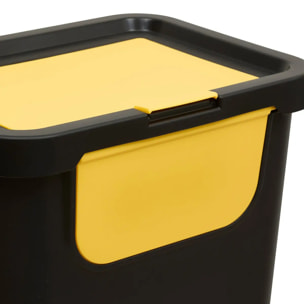 Lot de 3 poubelles de tri 24L