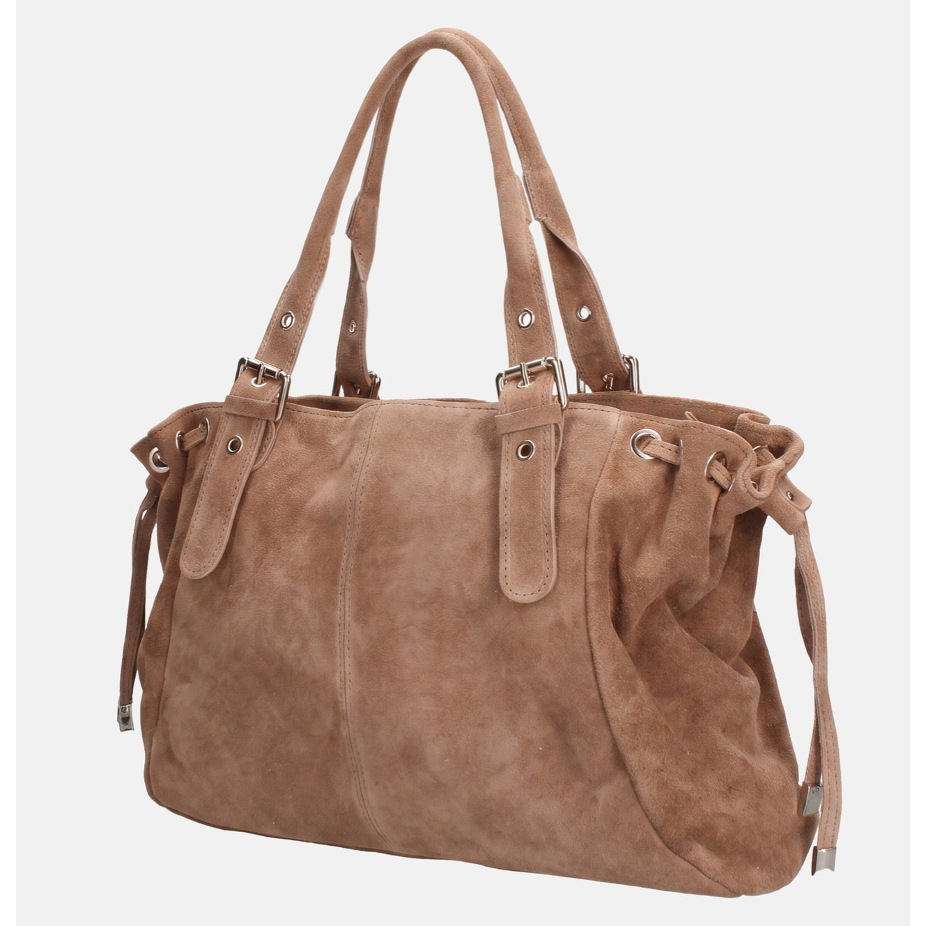 Borsa a mano da donna Made in Italy - Modello Celeste Plus - 100% pelle - 20.0 x 28.5 x 41.0 cm