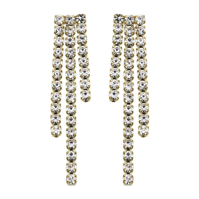 Pendientes Lux by Lux acabados plata