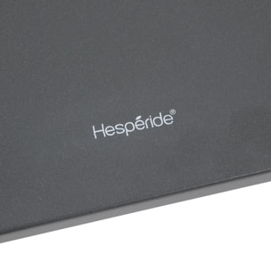 Salon de jardin "Paopao" graphite en acier traité en époxy 4 places