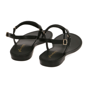 Sandalias chanclas negras