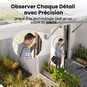 Caméra de surveillance REOLINK E540 Blanche