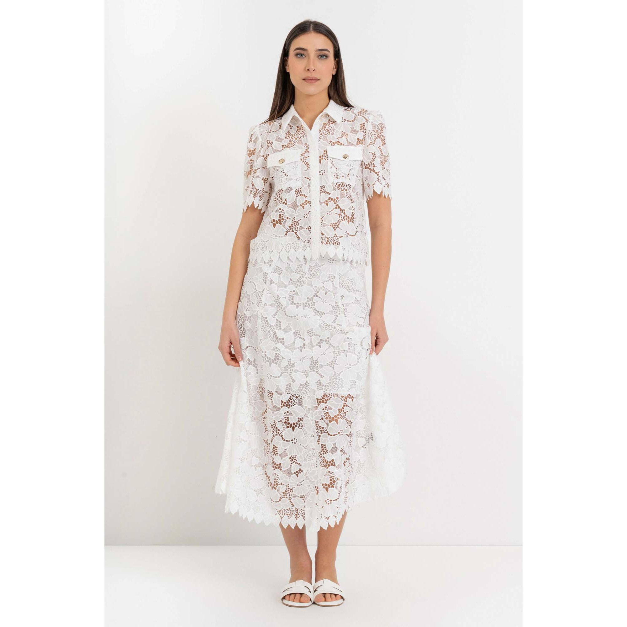 Kocca - Gonna a campana in pizzo Donna