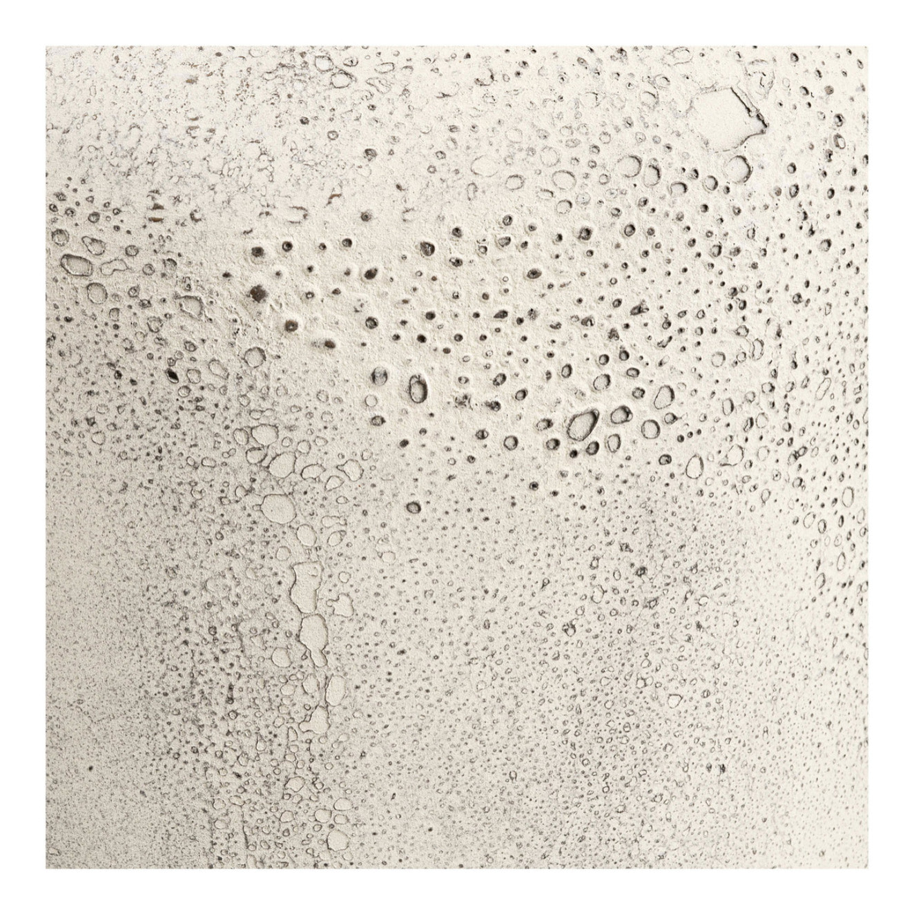Vaso decorativo in metallo beige anticato Vikasa Home ø24x78,5 cm