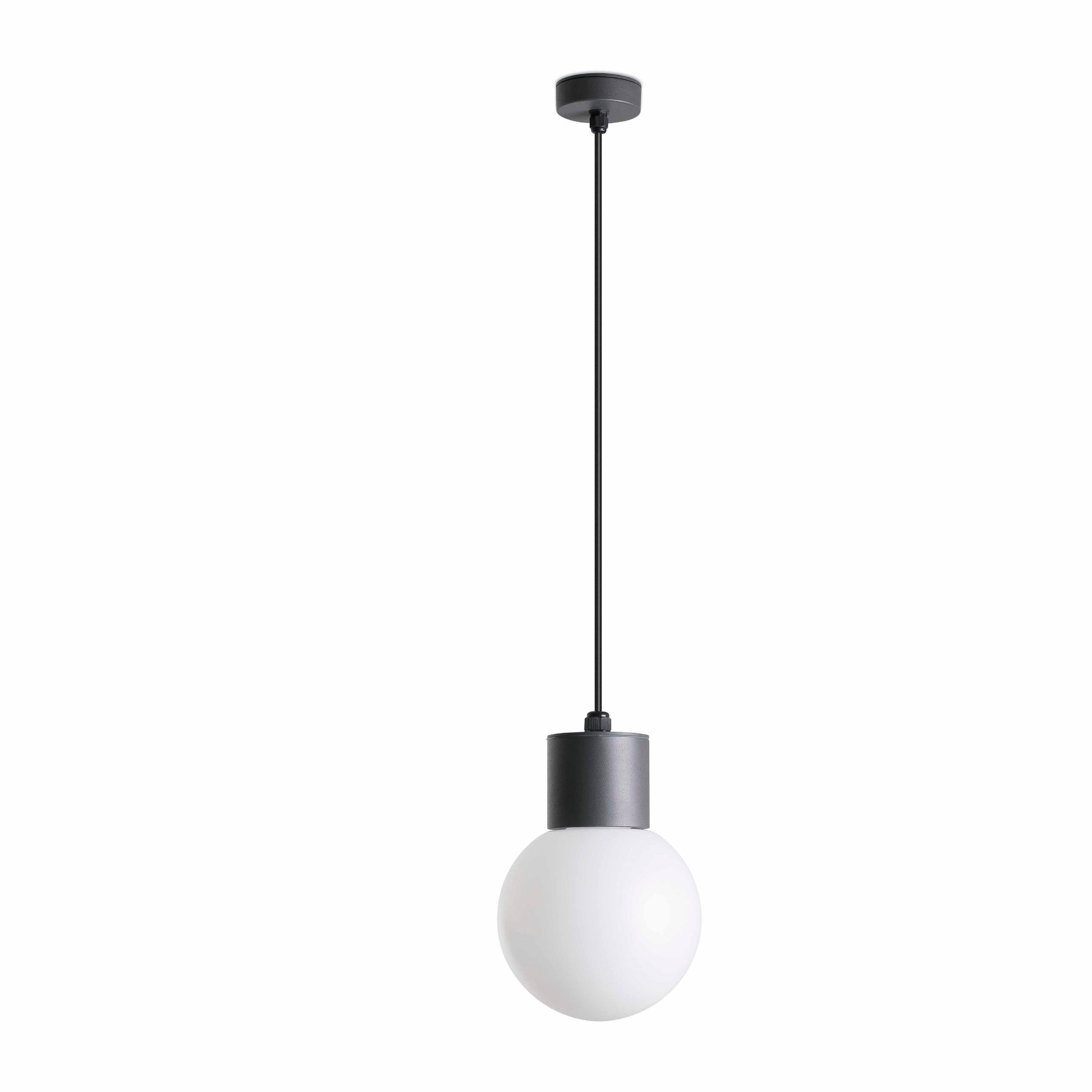 MOON Lampe suspensiongris foncé