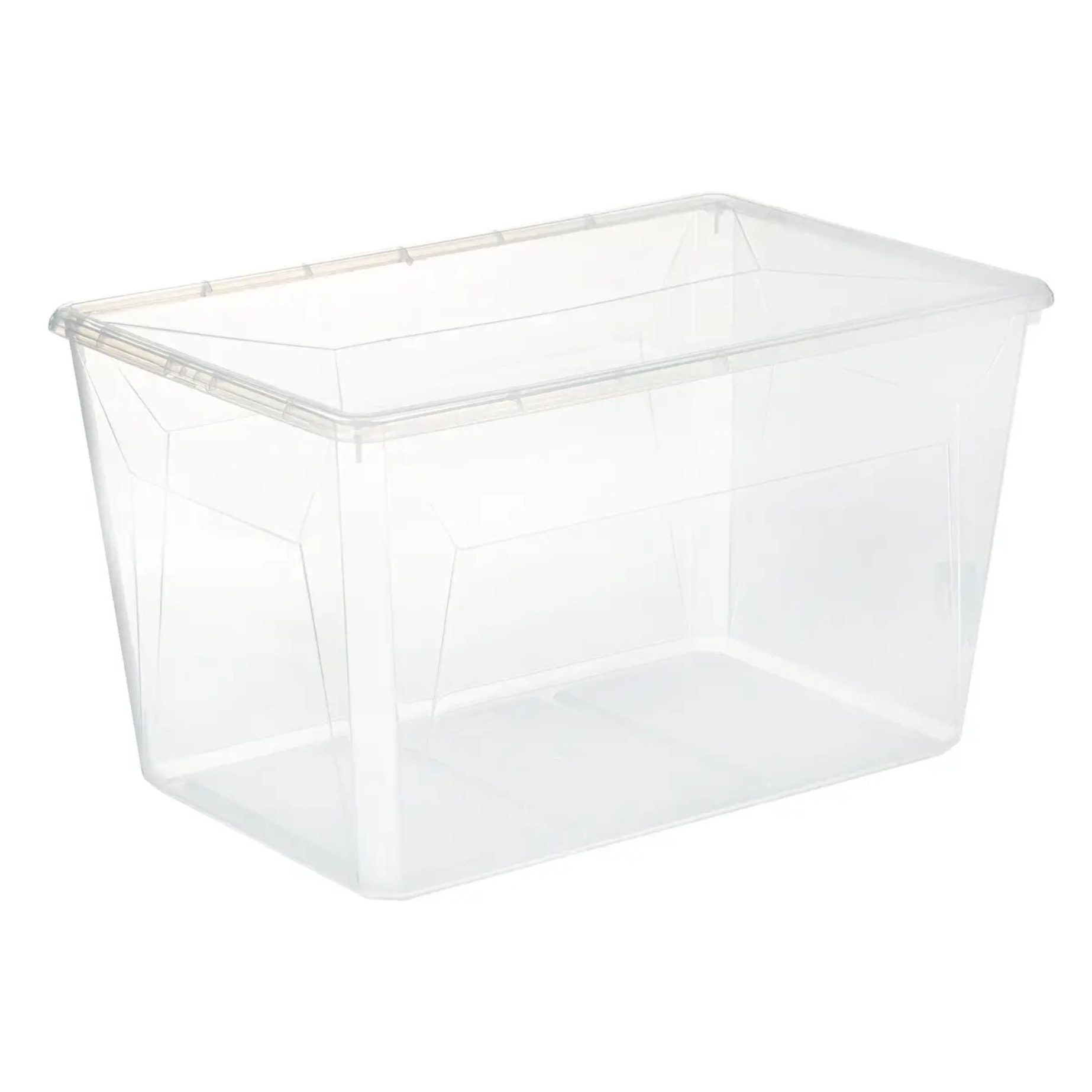 Boîte en plastique transparente 80L "Simply+"