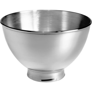 Robot pâtissier KITCHENAID 5KSM175EMS gris étain, 4,8 L, bol avec poignée + bol 3 L, batteur souple et couvercle