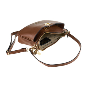 Borsa a spalla da donna Made in Italy - Modello Valoria - 100% pelle - 32.0 x 22.0 x 13.0 cm