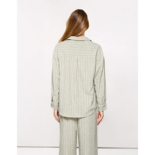 Blusa Manga Larga Verde - Bitania