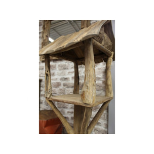Abris pour oiseaux en teck - PIOUP