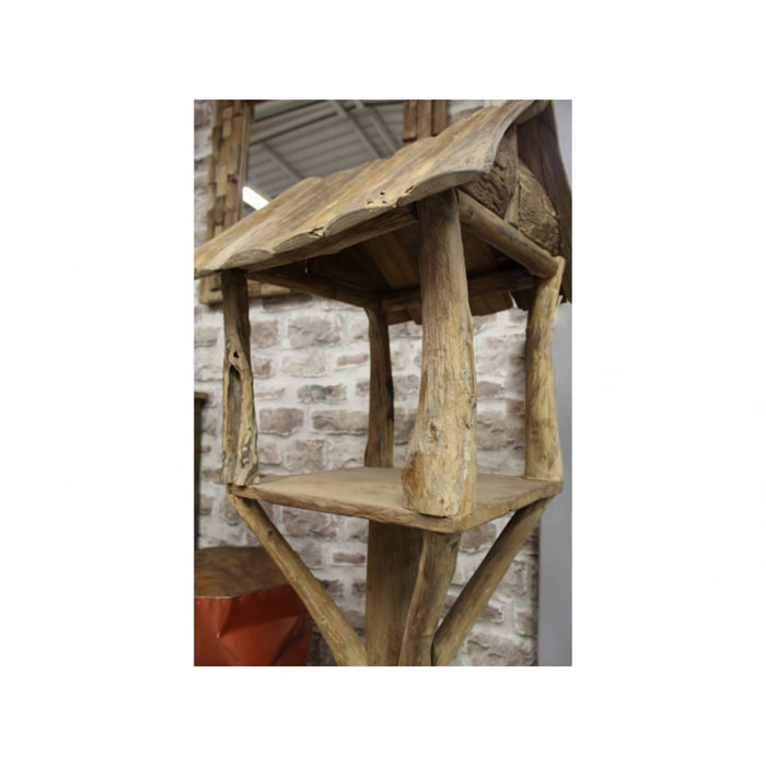 Abris pour oiseaux en teck - PIOUP