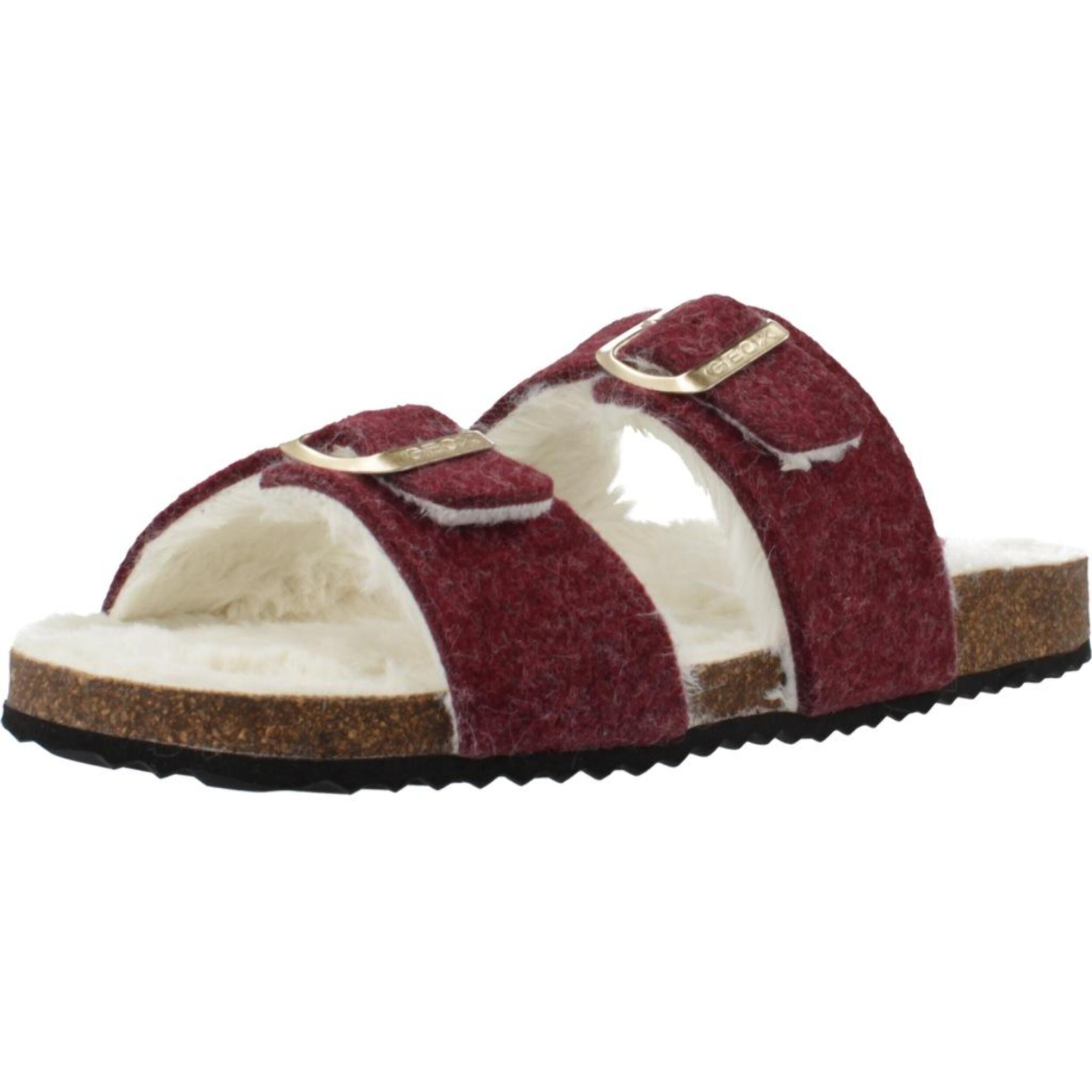 Zapatillas Hogar Mujer de la marca GEOX  modelo D BRIONIA BURDEOS