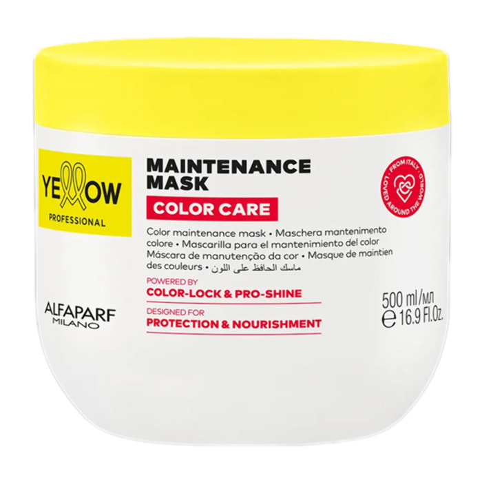 ALFAPARF Yellow Color Care Maintenance Mask 500ml