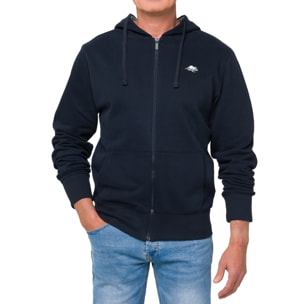 Sudadera con cremallera Hot Buttered Kangaroo marino