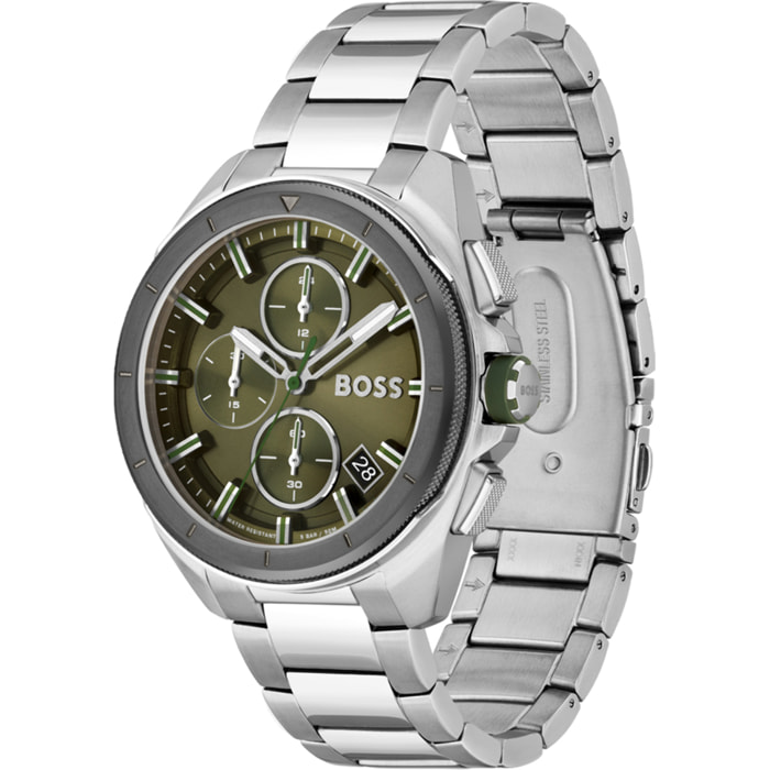 Reloj Hugo Boss 1513951 Hombre Analogico Cuarzo con Correa de Acero inoxidable