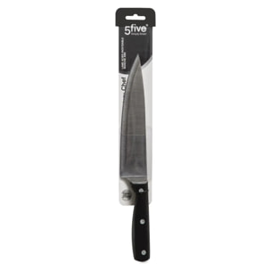 Couteau de chef inox "Essentiel Black" lame 20cm