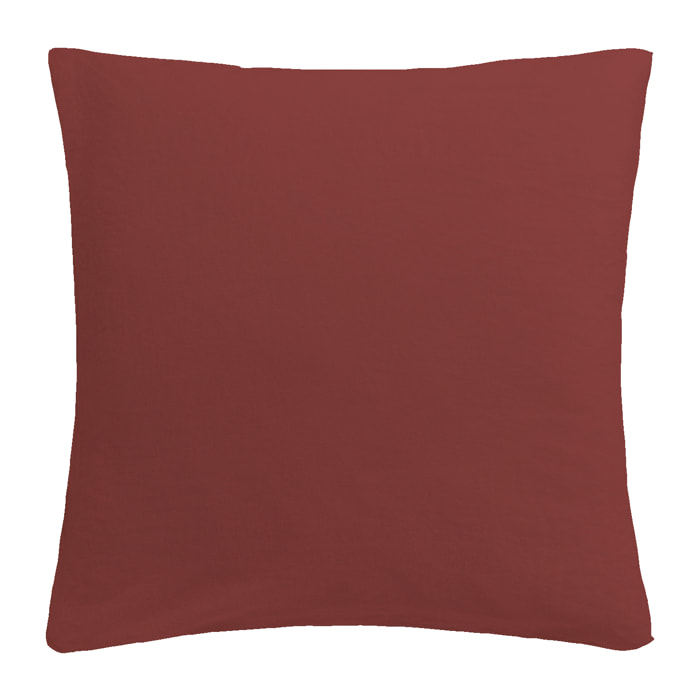 Housse de coussin décorative Corail