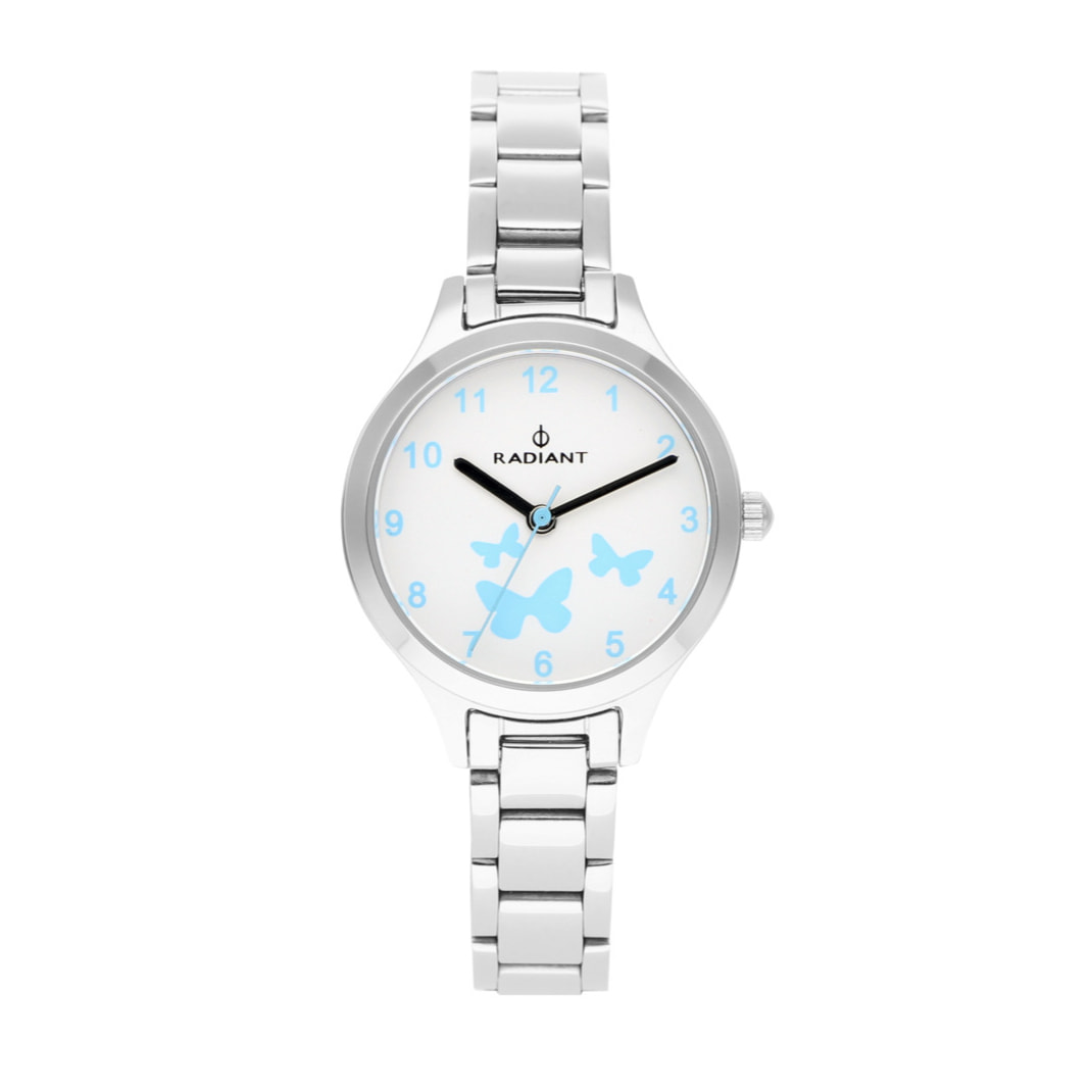 Reloj Radiant RA507203 Infantil Analogico Cuarzo con Correa de Acero inoxidable