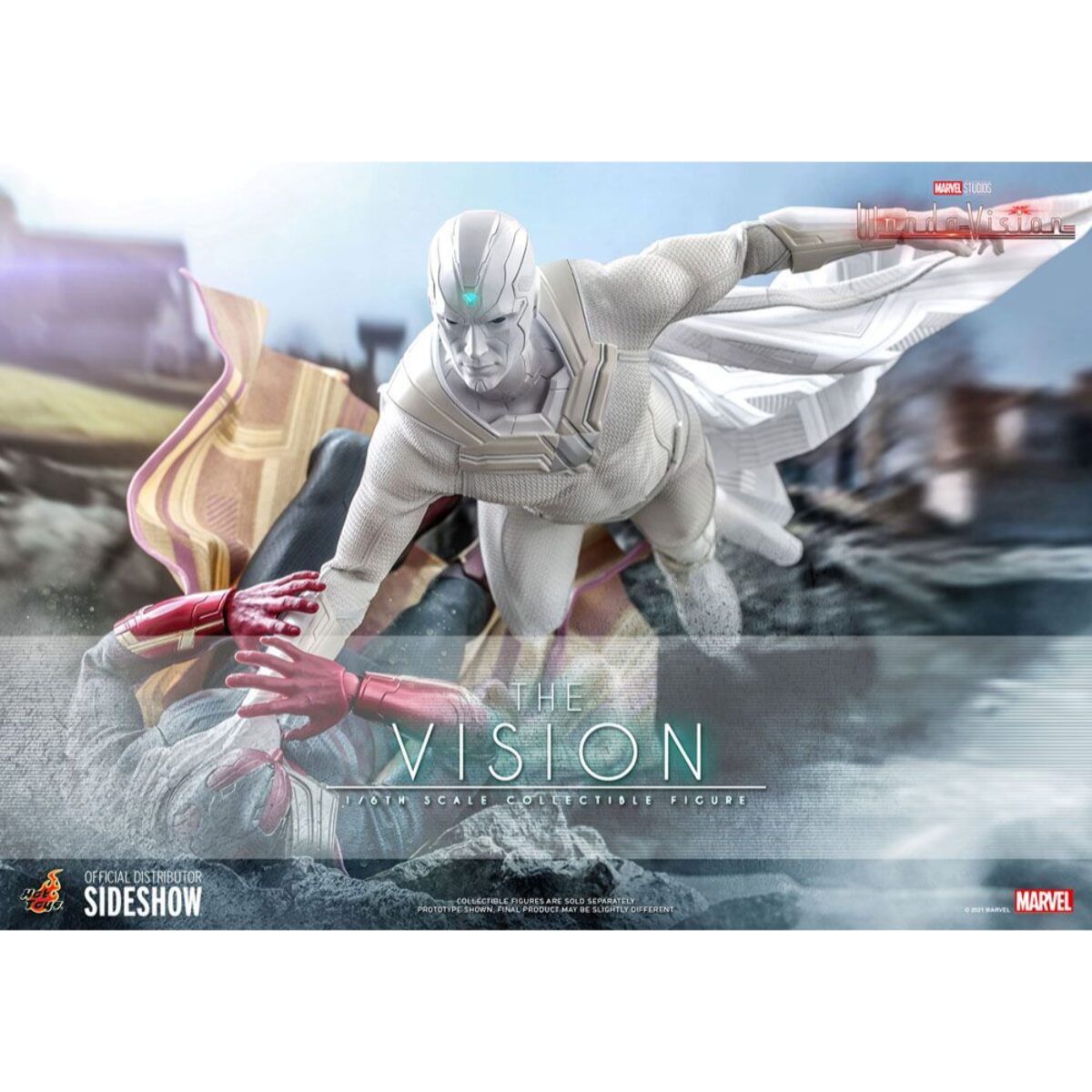 Wandavision Television Masterpiece Action Figura 1/6 The Vision 31 Cm Hot Toys