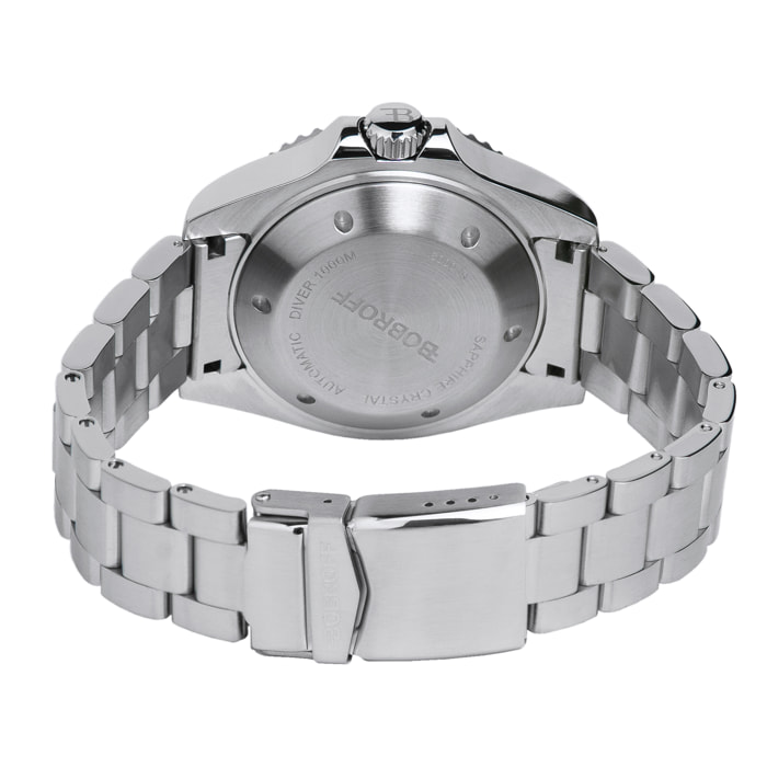 Reloj Bobroff BF0001 Hombre Analogico Automatico con Correa de Acero inoxidable