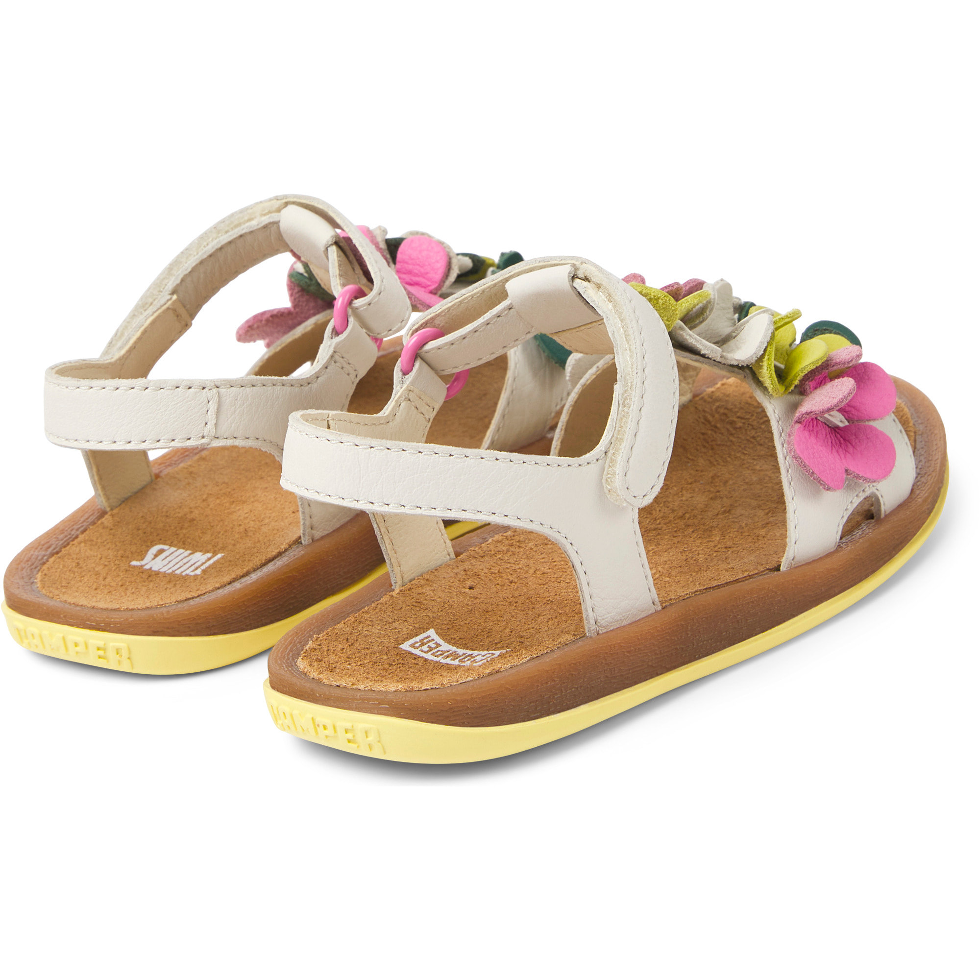 Sandali - CAMPER Bicho - Bianco - Pelle liscia