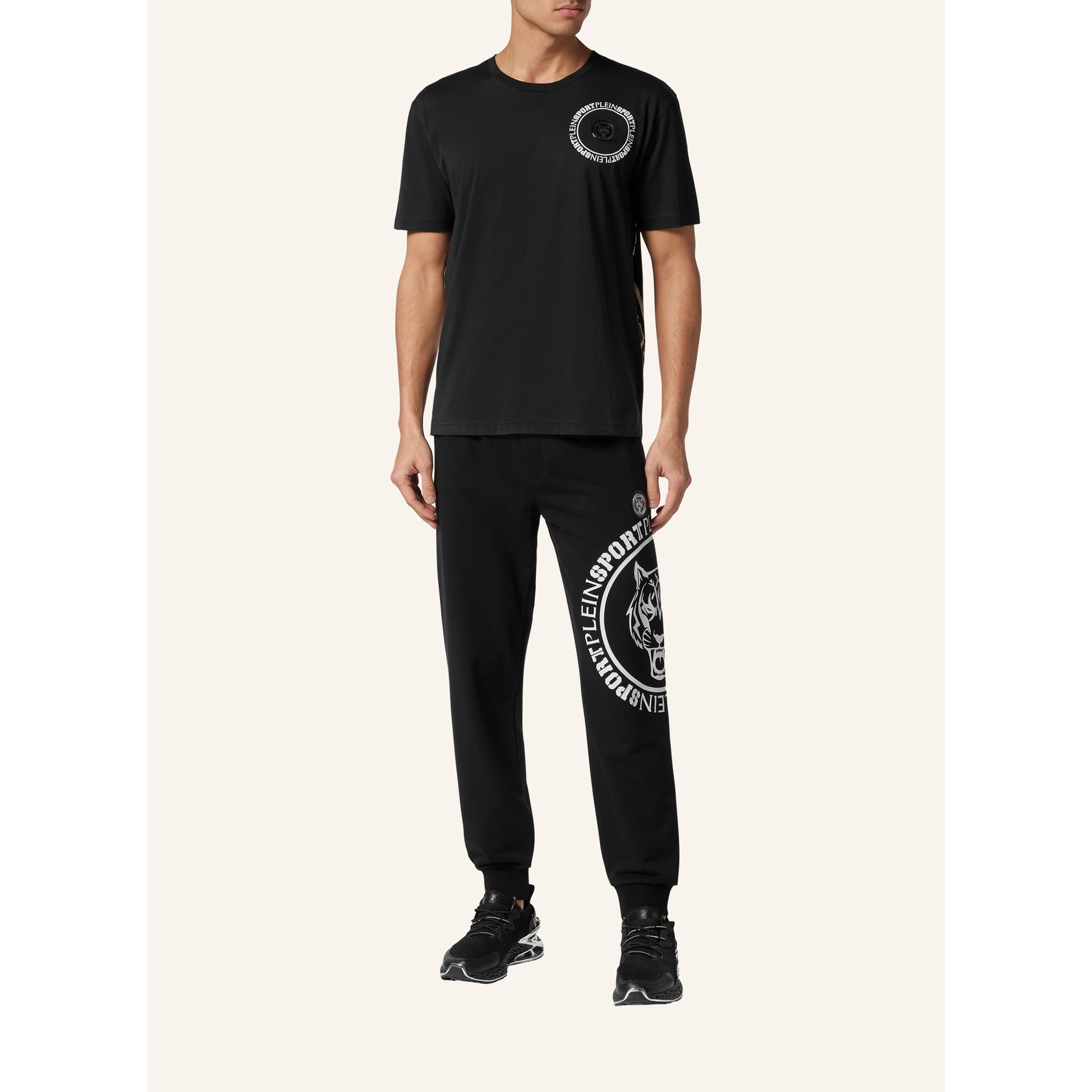 PLEIN SPORT Maglietta a girocollo CARBON TIGER