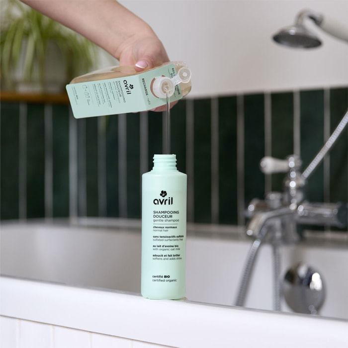 Shampooing Douceur - Shampooing Douceur pour Cheveux Normaux Certifié Bio