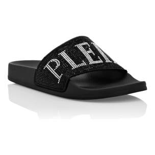 PHILIPP PLEIN Flat Gummy Sandals