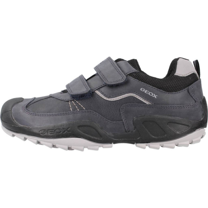 Zapatillas Niño de la marca GEOX  modelo J NEW SAVAGE BOY A NEGRO