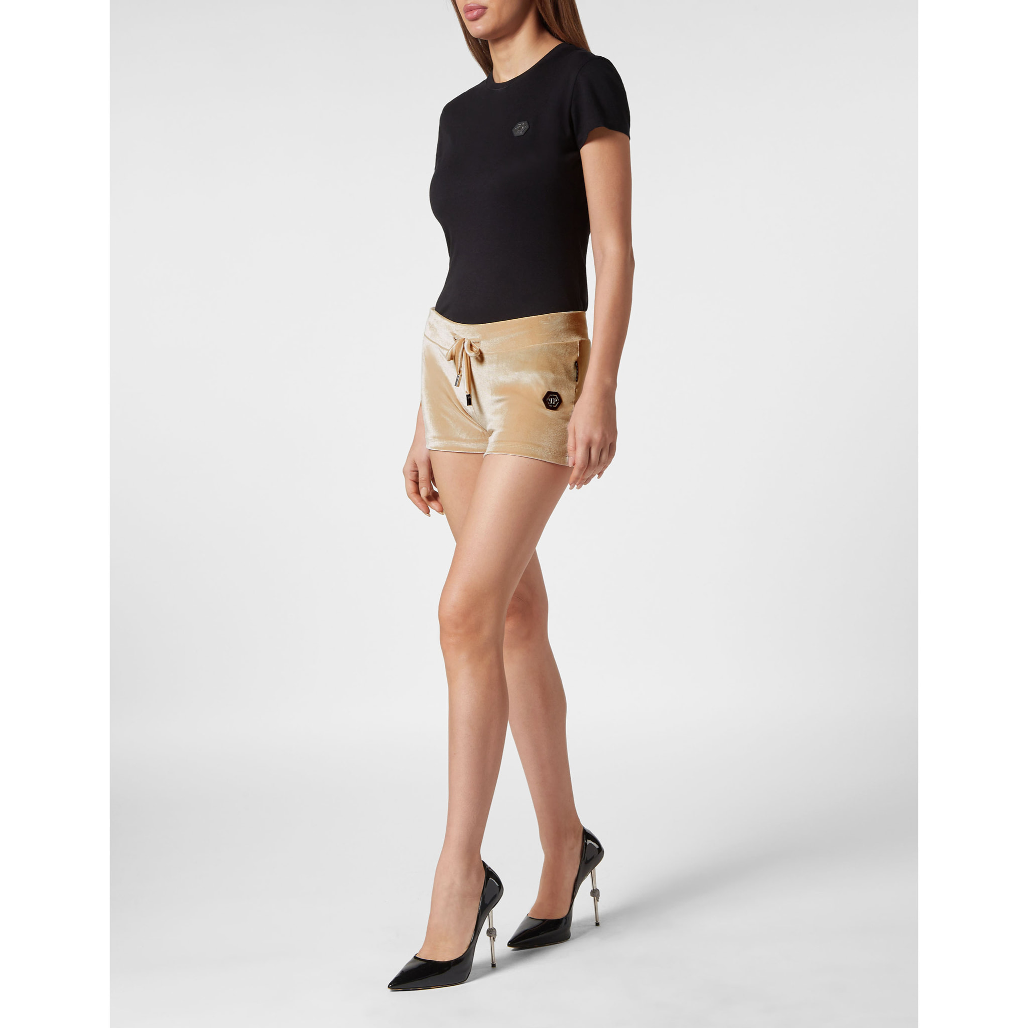 PHILIPP PLEIN Pantalones cortos deportivos GOTHIC PLEIN