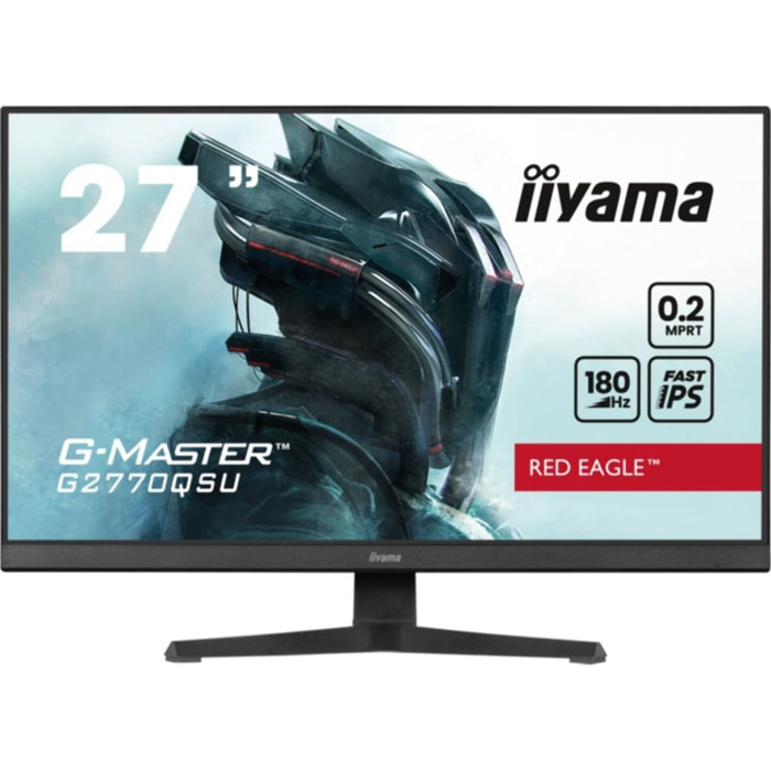 Ecran PC Gamer IIYAMA G-MASTER G2770QSU-B6 27'' Plat IPS