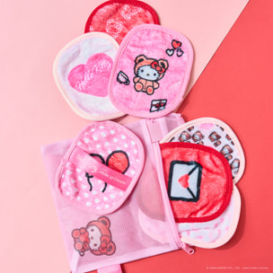 Hello Kity Cutie - 7 Day Set - Serviette démaquillante Réutilisable x7