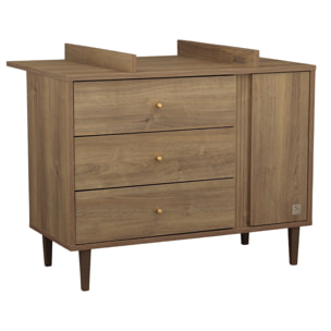 Plan à langer pour commode 3 tiroirs et 1 portes