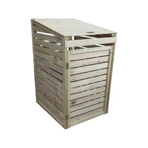 Cache-poubelle simple - 80 x 90 x 135 cm