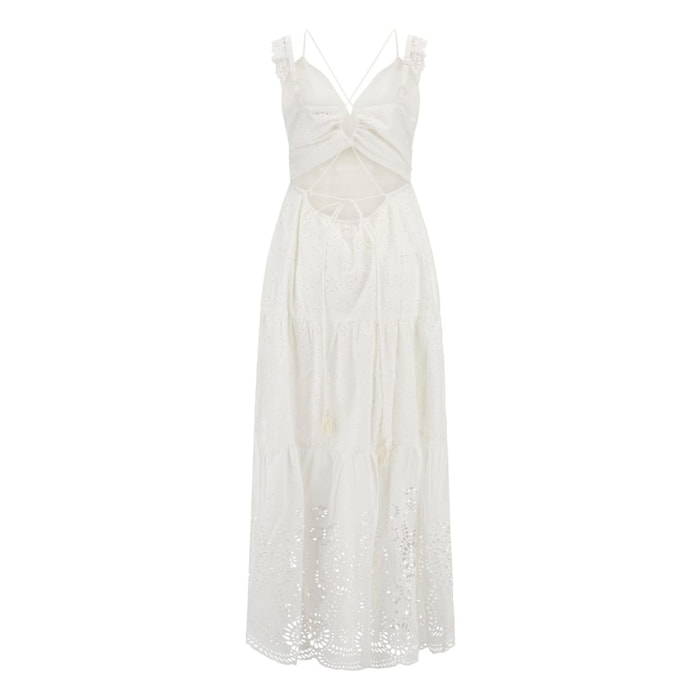 Robe Palma - 100% coton biologique - blanc