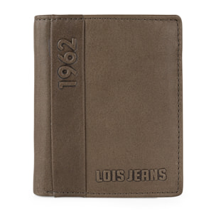 Cartera Hombre Piel Lois Elk Marron Oscuro