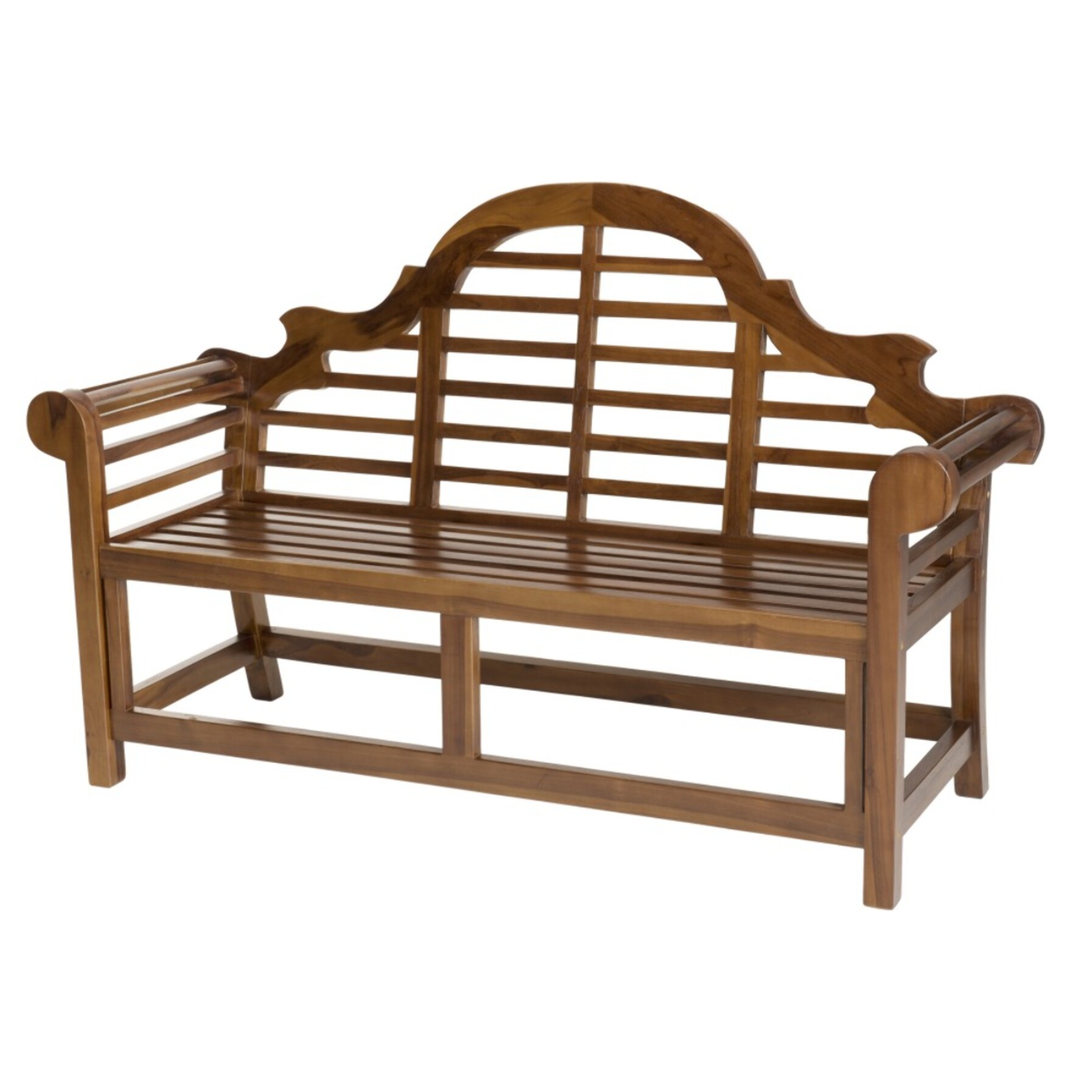 MAEVA - Banc de jardin Sumatra en bois teck huilé