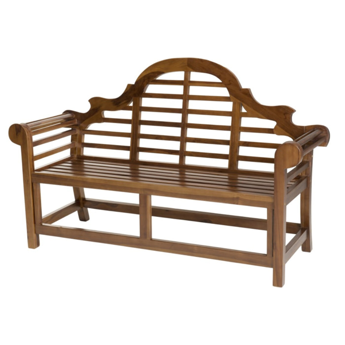 MAEVA - Banc de jardin Sumatra en bois teck huilé