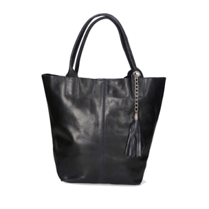 Borsa a mano da donna - Modello Althea - Vera pelle - 41.0 x 36.0 x 19.0 cm