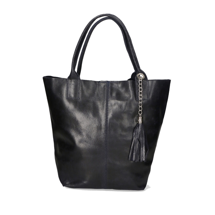 Borsa a mano da donna - Modello Althea - Vera pelle - 41.0 x 36.0 x 19.0 cm